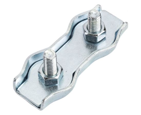 Двойной зажим для стальных канатов STARFIX 8 мм, duplex SM-42875-1 – изображение 6