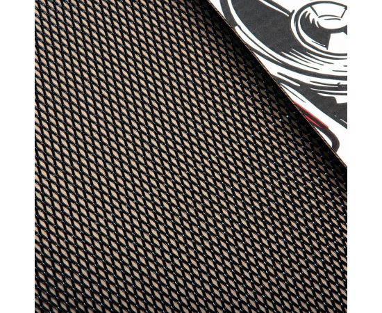 Облицовка радиатора Dreamcar 40x100 см, алюминий, ячейка 6x2 мм, черная DC-000-0000189 – изображение 3