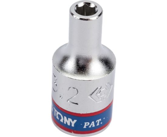 Головка торцевая стандартная шестигранная 1/4"", 3,2 мм KING TONY 233532M – изображение 3