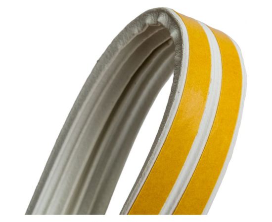 Самоклеящийся уплотнитель СХТ Е-профиль, белый, 10 м СХ0057 – изображение 2