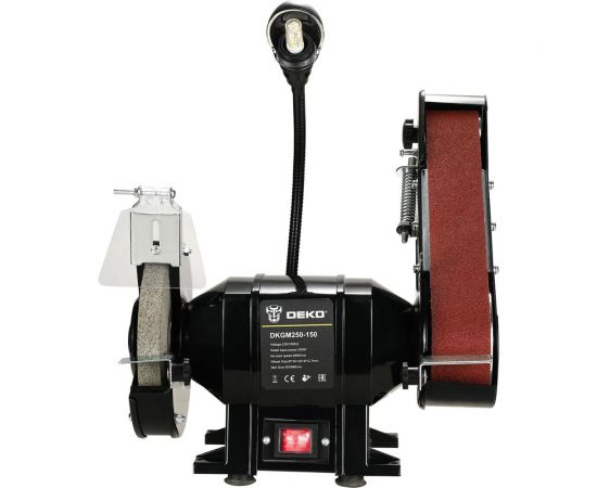 Заточной станок DEKO DKGM300-150, с лампой 063-4325 – изображение 3