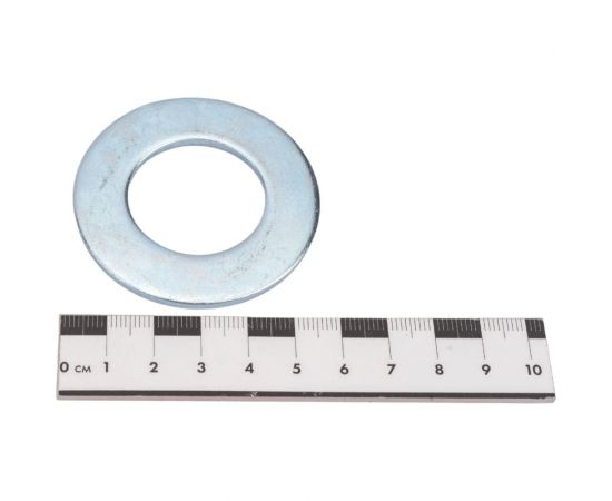 Плоская шайба МЕТАЛЛСЕРВИС M30 DIN 125, оцинк., 10 шт. 1239350 – изображение 4