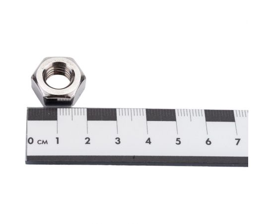 Гайка из нержавеющей стали DINFIX DIN 934, А2, м10, 10 шт. 00-00002815 – изображение 5