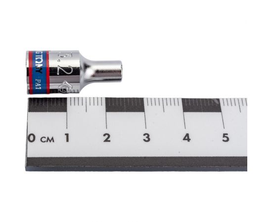 Головка торцевая стандартная шестигранная 1/4"", 3,2 мм KING TONY 233532M – изображение 4