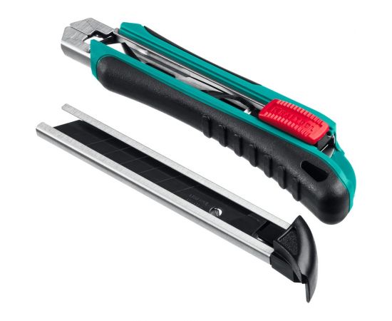 Нож с сегментированным лезвием 18 мм KRAFTOOL АК-18 09193_z02 – изображение 5