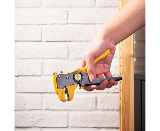 Автоматические клещи для снятия изоляции (стриппер) DELI dl2003 165 мм, диаметр кабеля 0,5-6 мм 118992 – изображение 5