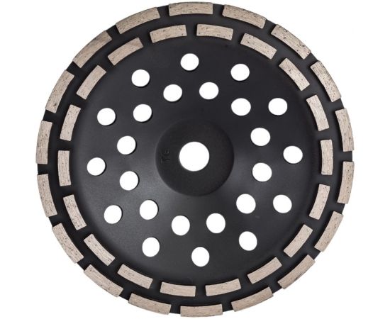 Чашка алмазная зачистная двухрядная 230x22.2 мм TORGWIN T410730 