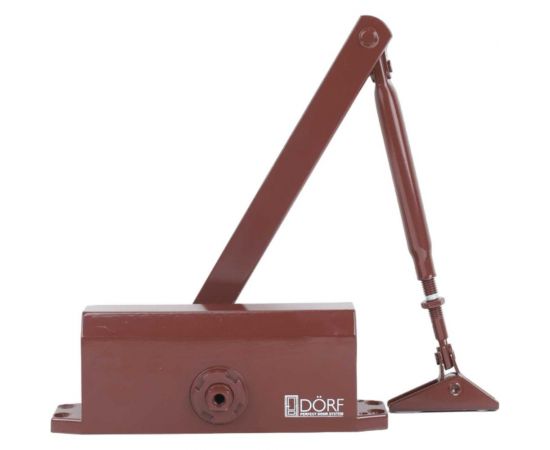 Дверной доводчик DORF 80 кг, коричневый L8223_brown 