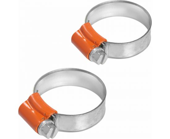 Червячные усиленные хомуты Airline 20-32/11,7 мм, W1 оцинк., комплект 2 шт. AHC-SK-10 