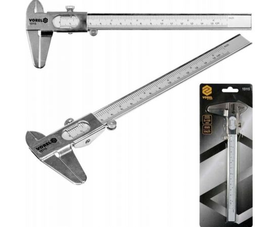 Штангенциркуль VOREL 150мм 15115 