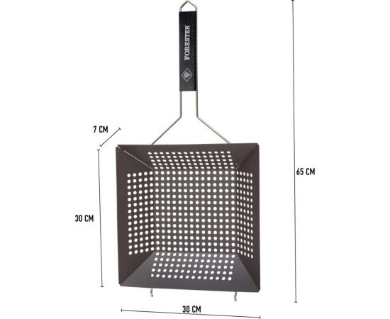 Сковорода-гриль с антипригарным покрытием FORESTER BQ-N14 – изображение 6