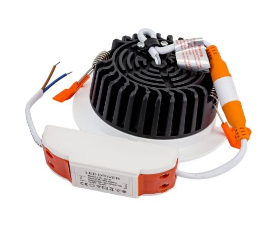 Встраиваемый светодиодный светильник NOVOTECH алюминий LED 10W DRUM 357600 – изображение 5