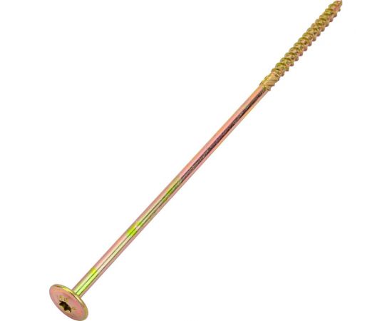 Конструкционный саморез INFIX тарельч. 8х260 ЦЖ, TX 40, 50 шт. 47141 – изображение 4