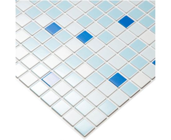 Панель на стену из ПВХ GRACE 955х480 мм Мозаика Синяя УТ000009783 – изображение 3