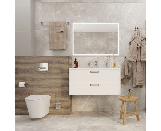 Полотенцесушитель IDDIS Slide одинарный, нержавеющая сталь, хром SLISC10i49 – изображение 2