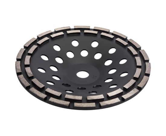 Чашка алмазная зачистная двухрядная 230x22.2 мм TORGWIN T410730 – изображение 2