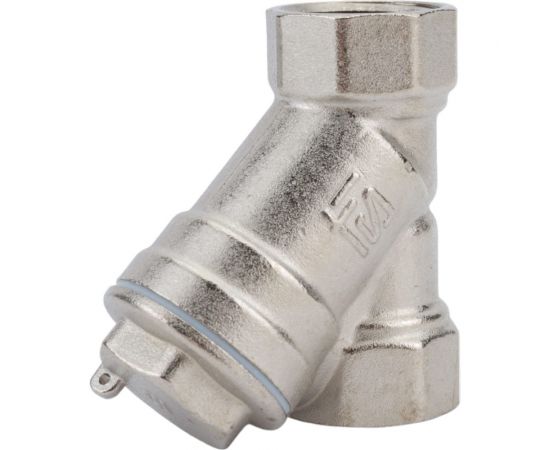 Сетчатый фильтр STI латунный Y-образныйДу15 Ру20 муфтовый уплотнение фторопласт D260-00667 – изображение 4