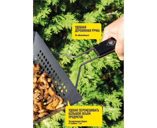 Сковорода-гриль с антипригарным покрытием FORESTER BQ-N14 – изображение 4