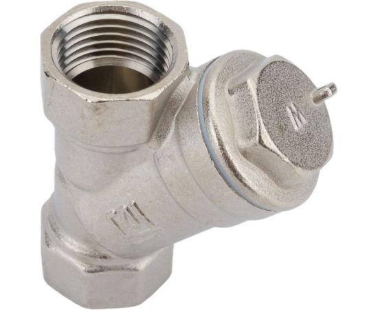 Сетчатый фильтр STI латунный Y-образныйДу15 Ру20 муфтовый уплотнение фторопласт D260-00667 – изображение 3