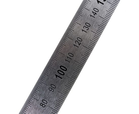 Измерительная металлическая линейка 150х19 Micron МИК 42158 – изображение 2