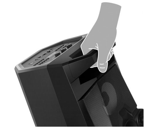 Портативная колонка SVEN АС PS-650 черная, 50 Вт, TWS, Bluetooth, FM, USB, microSD, LED-дисплей, 4000 мА*ч SV-018450 – изображение 12