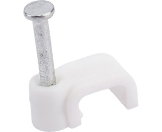 Пластиковая плоская скоба Volsten 6 мм 50 шт.V02-6W-2-06-050 9558 