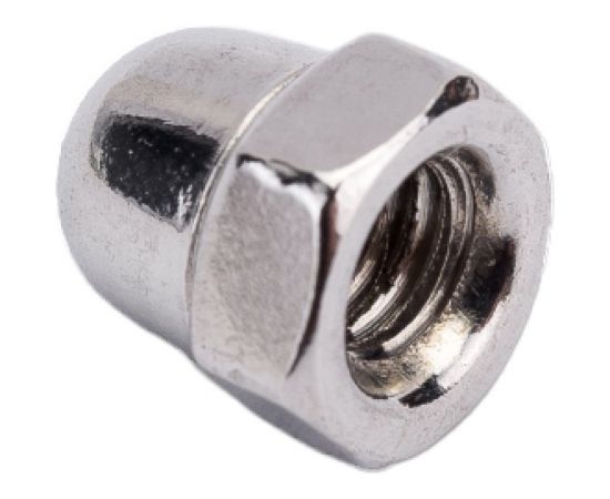 Колпачковая гайка Bohrer М4 нерж. сталь А2, DIN 1587, 100 шт. DIN1587-А2-4/100 