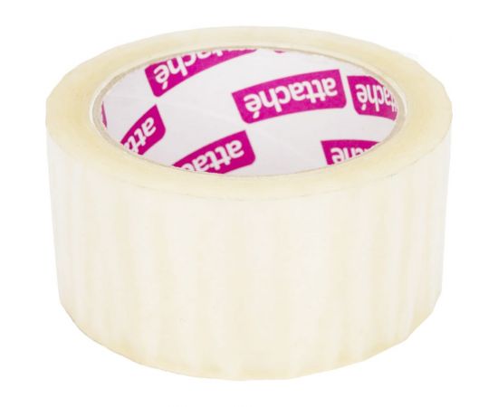 Упаковочная клейкая лента Attache 50 мм х 66 м, 50 мкм, прозрачная 48340 