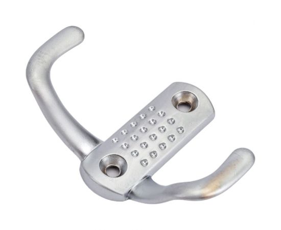 Мебельный крючок KERRON Д67 Ш47 В24, матовый хром KR 0060 SC 