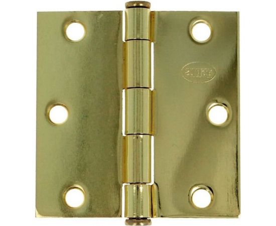 Петля Amig покрытие латунь, в упаковке 2 шт. 1010-3,5x3,5 