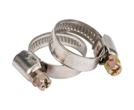 Червячные хомуты FORTISFLEX PLK-9 16-25/W2 2шт. 81452 