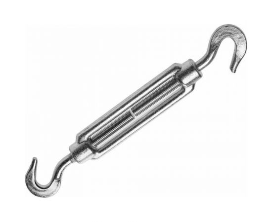 Талреп МЕТАЛЛСЕРВИС крюк-крюк DIN 1480 HH М12 оцинк. МС 1227455 