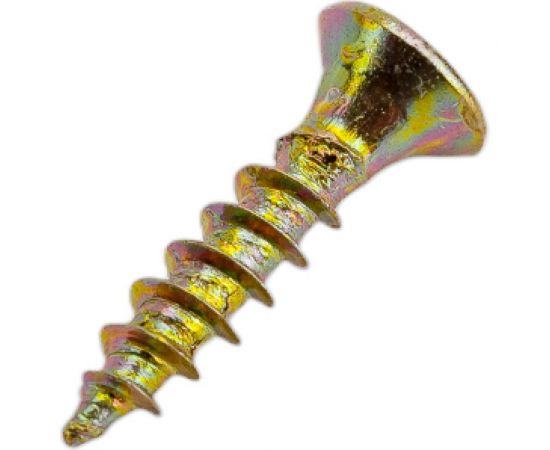 Универсальный саморез МЕТАЛЛСЕРВИС 2,5x12 желтый цинк, 500 шт. мс 1240078 