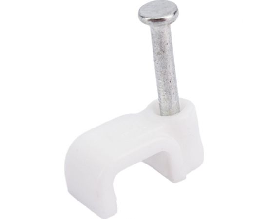 Пластиковая плоская скоба Volsten 6 мм 50 шт.V02-6W-2-06-050 9558 – изображение 4