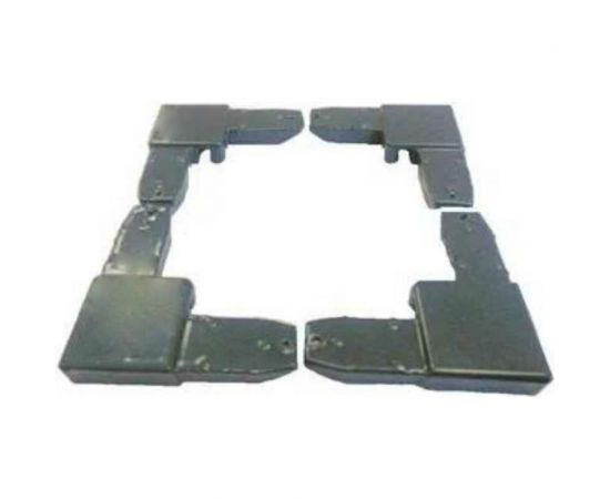 Алюминиевый уголок для москитной сетки KOMFORT Москитные системы серый, 4 шт. УС00743 – изображение 2