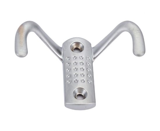 Мебельный крючок KERRON Д67 Ш47 В24, матовый хром KR 0060 SC – изображение 3