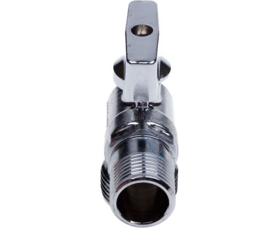 Шаровой кран AQUALINK угловой, с удлиненной резьбой 1/2 нар-1/2 нар Cr B 3969 – изображение 6