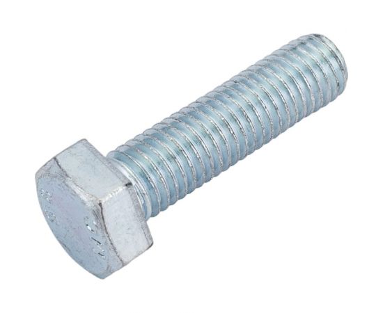 Болт МЕТАЛЛСЕРВИС М12x45, DIN 933, с полной резьбой, оцинк., 10 шт. 1239328 – изображение 2
