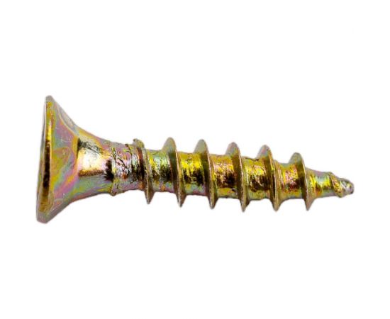 Универсальный саморез МЕТАЛЛСЕРВИС 2,5x12 желтый цинк, 500 шт. мс 1240078 – изображение 3