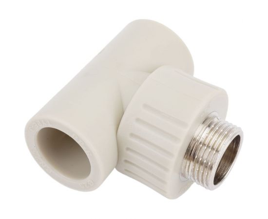 Тройник RTP PN25 комбинированный, наружная резьба D25х3/4 мм, серая 10998 – изображение 5