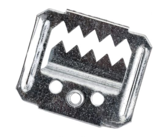 Усиленный крепеж для вагонки ЗУБР Кляймер-У2 с саморезами, 6 мм, 50 шт. 30755-06 – изображение 4