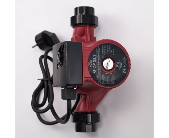 Циркуляционный насос GIDRO FORCE трехскоростной CP25/8(180mm) – изображение 7