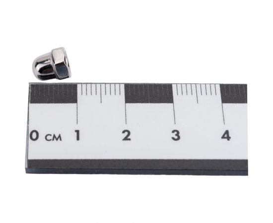 Колпачковая гайка Bohrer М4 нерж. сталь А2, DIN 1587, 100 шт. DIN1587-А2-4/100 – изображение 3