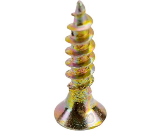 Универсальный саморез МЕТАЛЛСЕРВИС 2,5x12 желтый цинк, 500 шт. мс 1240078 – изображение 5