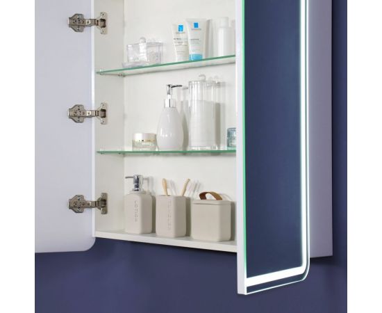 Зеркальный шкаф с подсветкой ИТАНА Miro 70 700x150x790 CC 3005 Белый глянец 05 4657773605510 – изображение 6