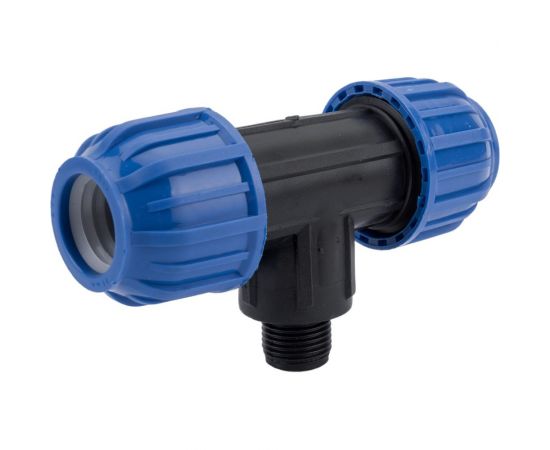 Тройник RTP с наружной трубной резьбой PN 16 D 25х1/2 11618 – изображение 2