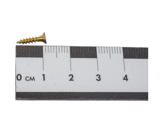 Универсальный саморез МЕТАЛЛСЕРВИС 2,5x12 желтый цинк, 500 шт. мс 1240078 – изображение 2