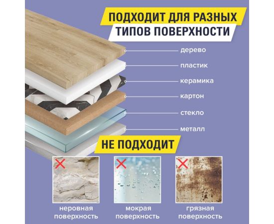 Клейкая двухсторонняя лента BRAUBERG 25 мм х 8 м, на вспененной основе, 1 мм, прочная 600487 – изображение 5