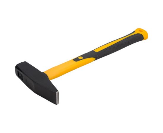 Слесарный молоток Ultima 600г, фибергласовая обрезиненная рукоятка 121014 