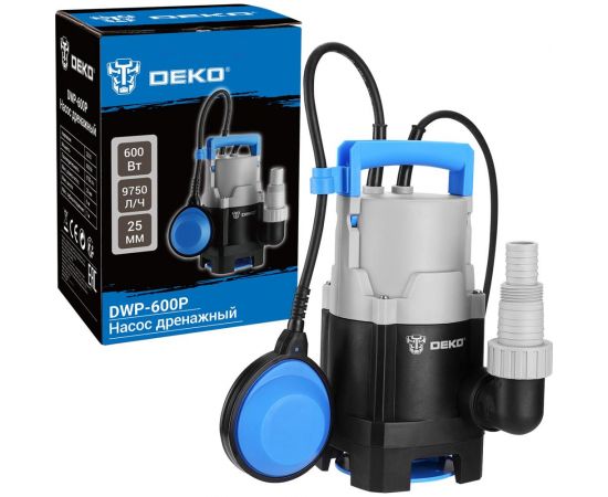 Дренажный насос DEKO DWP-600P 076-0519 